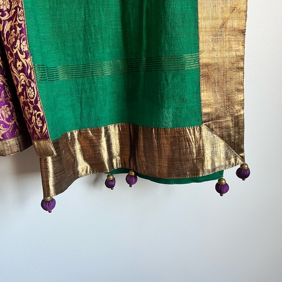 3 Piece Indian Ethnic Lengha Choli Set - Picture 2 of 4